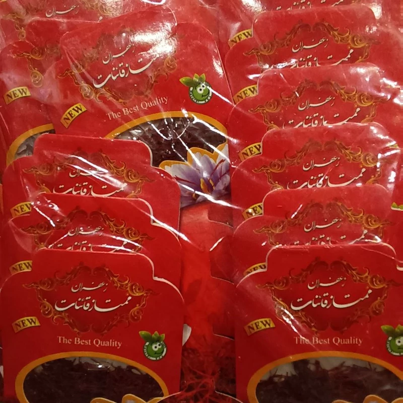 زعفران ممتاز قائنات 1 مثقالی پک 100 عددی (فروش ویژه) با تضمین کیفیت
